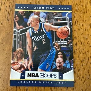 Jason Kidd Dallas Mavericks NBA Basketball Card